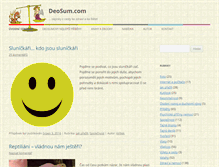 Tablet Screenshot of deosum.com